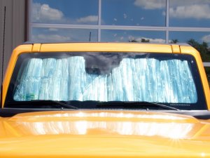 Ford Bronco Windshield Reflector by Intro-Tech - Gold